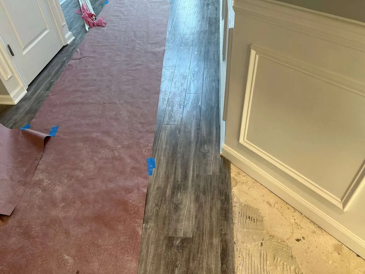 Completed marble shower restoration in North Branford